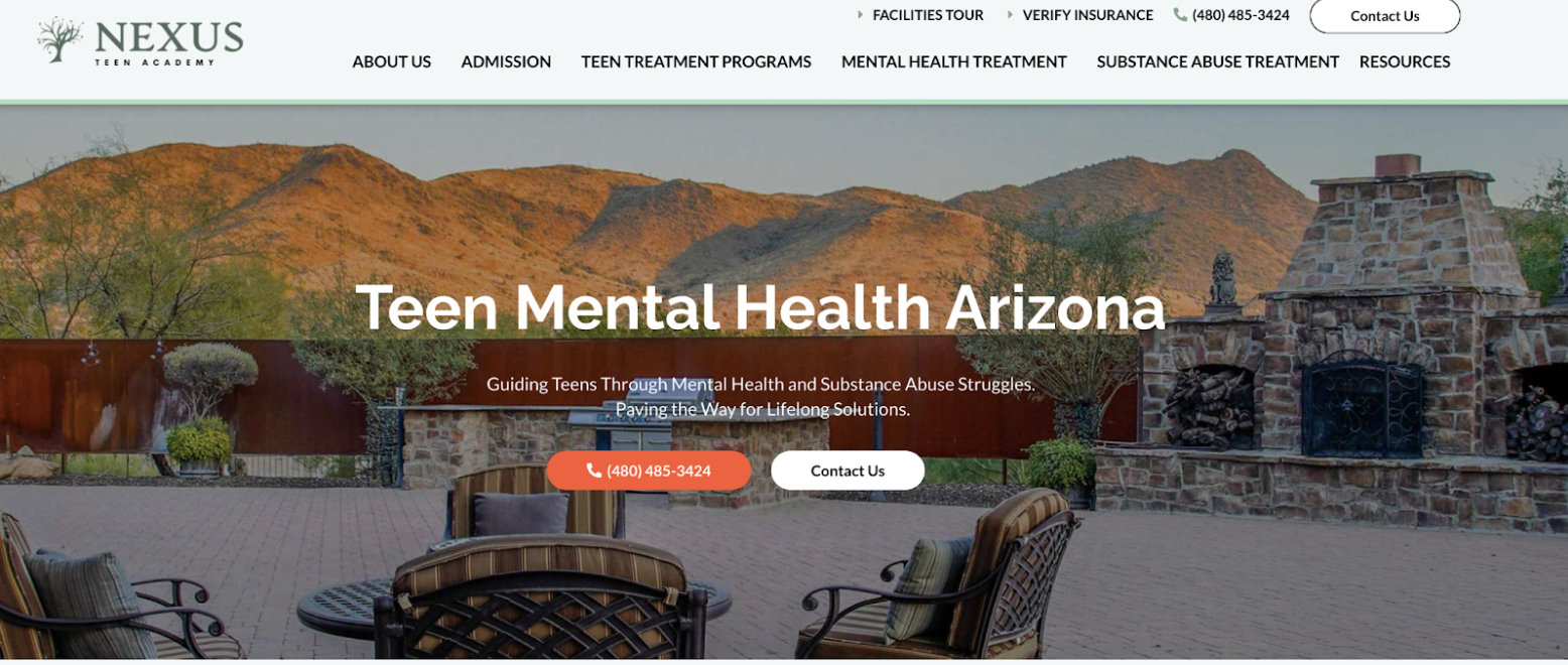 Teen Mental Health Programs Phoenix